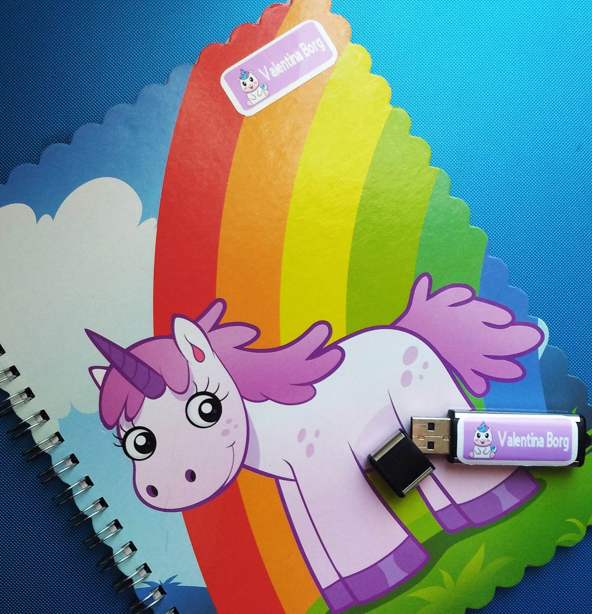 'We love COLORS!!!' Name Stickers - Image 6