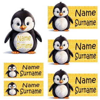 Penguin Sticker Labels