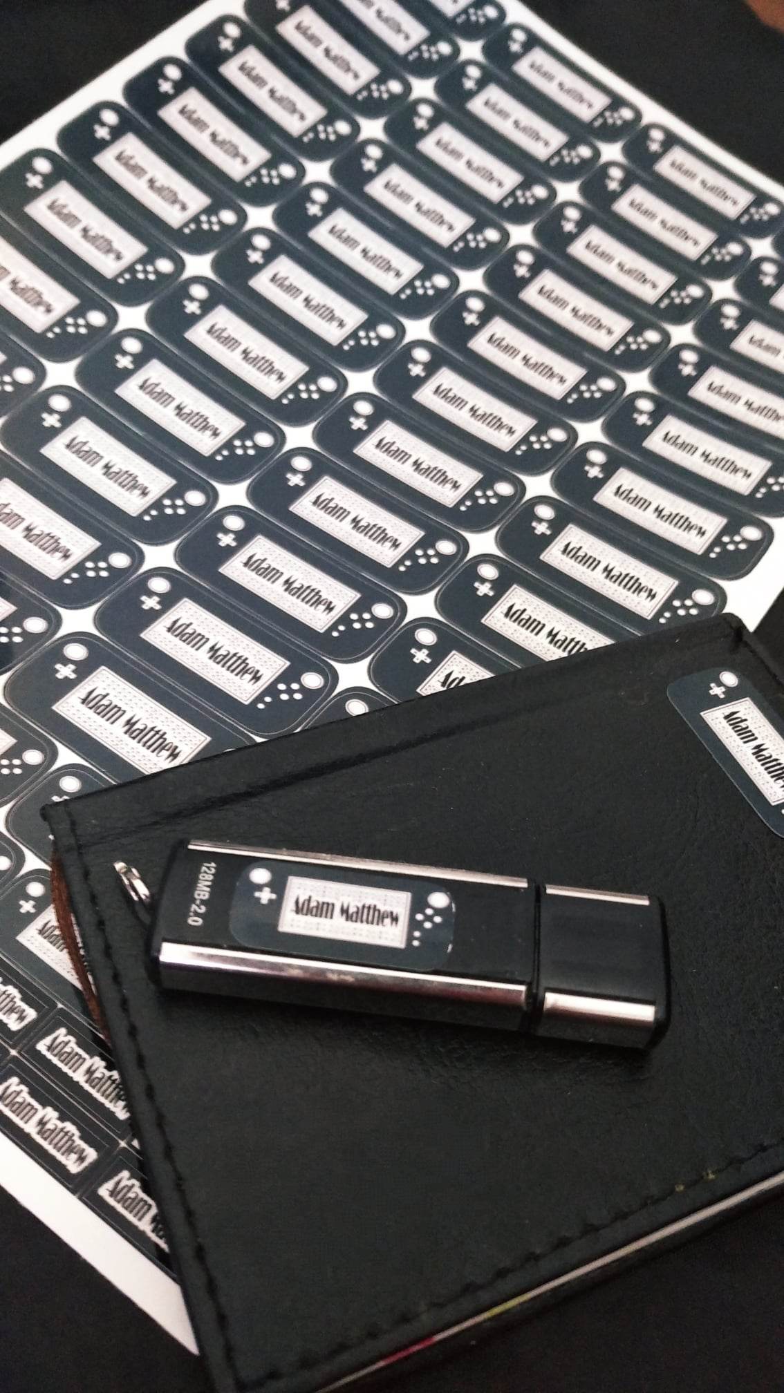 Gamer Zone Name Stickers - Image 4