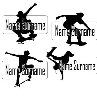 Sk8er Name Stickers
